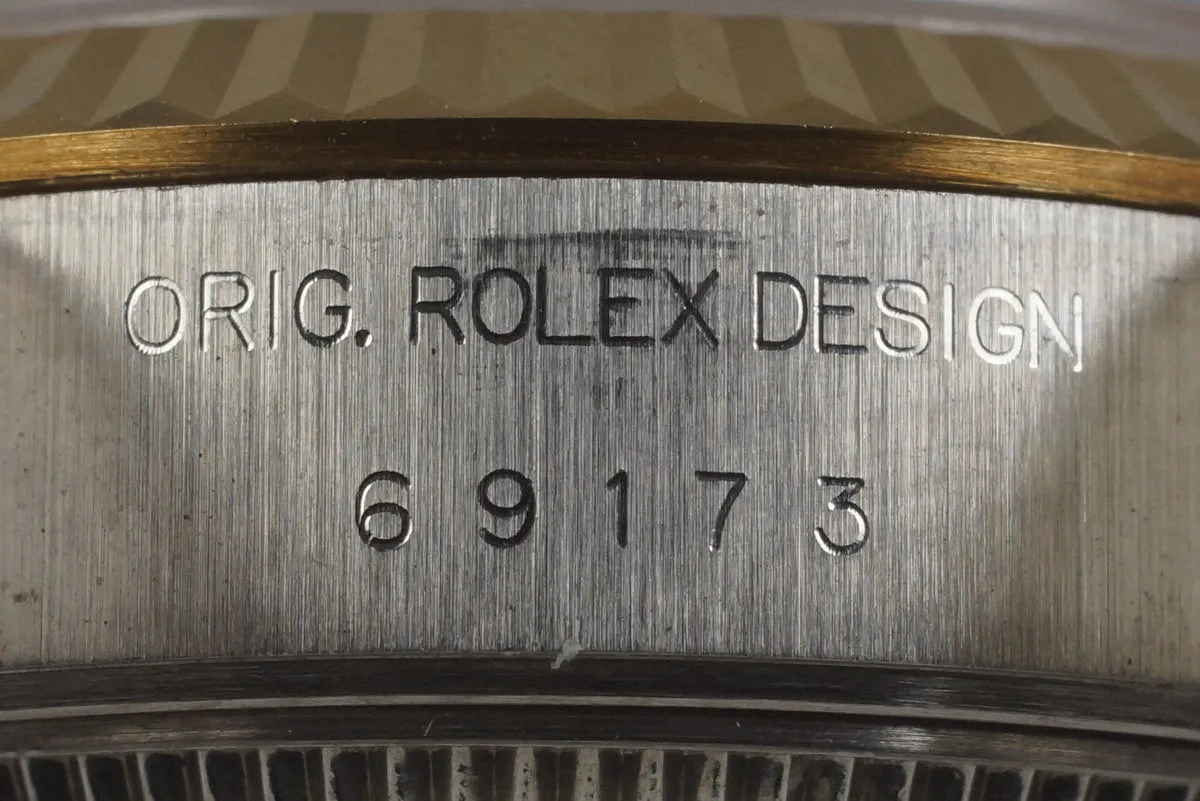 1995 Rolex Ladies Two Tone DateJust 69173 with Box and Papers