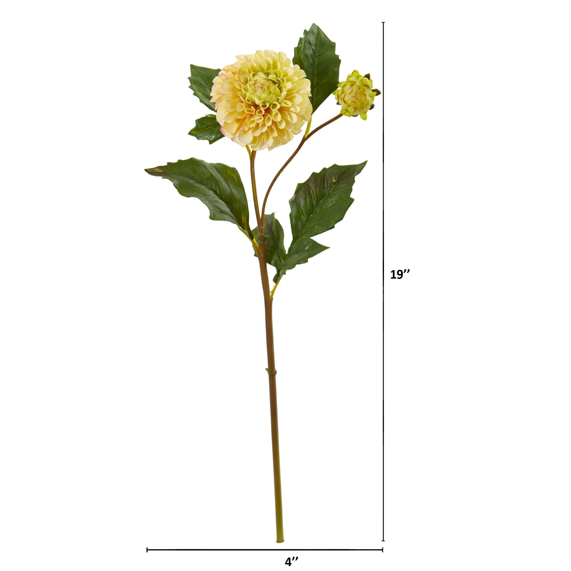 19" Dahlia Artificial Flower (Set of 6)