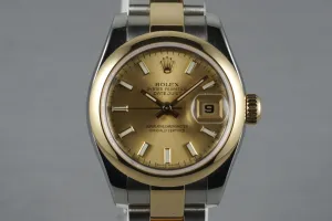 2003 Rolex Ladies Two Tone Datejust 179163