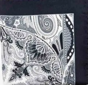 Adura Paisley Pocket Square