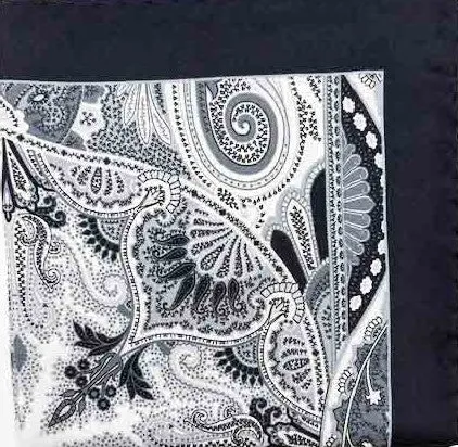 Adura Paisley Pocket Square