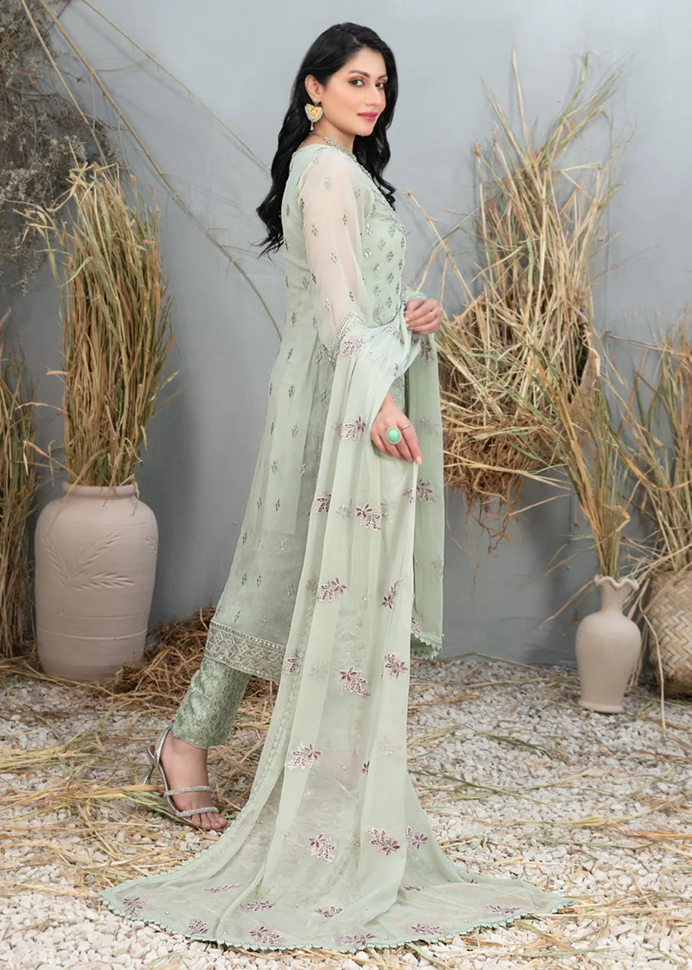 Arushi Formal Chiffon Collection '24 by Tawakkal Fabrics | D - 9883