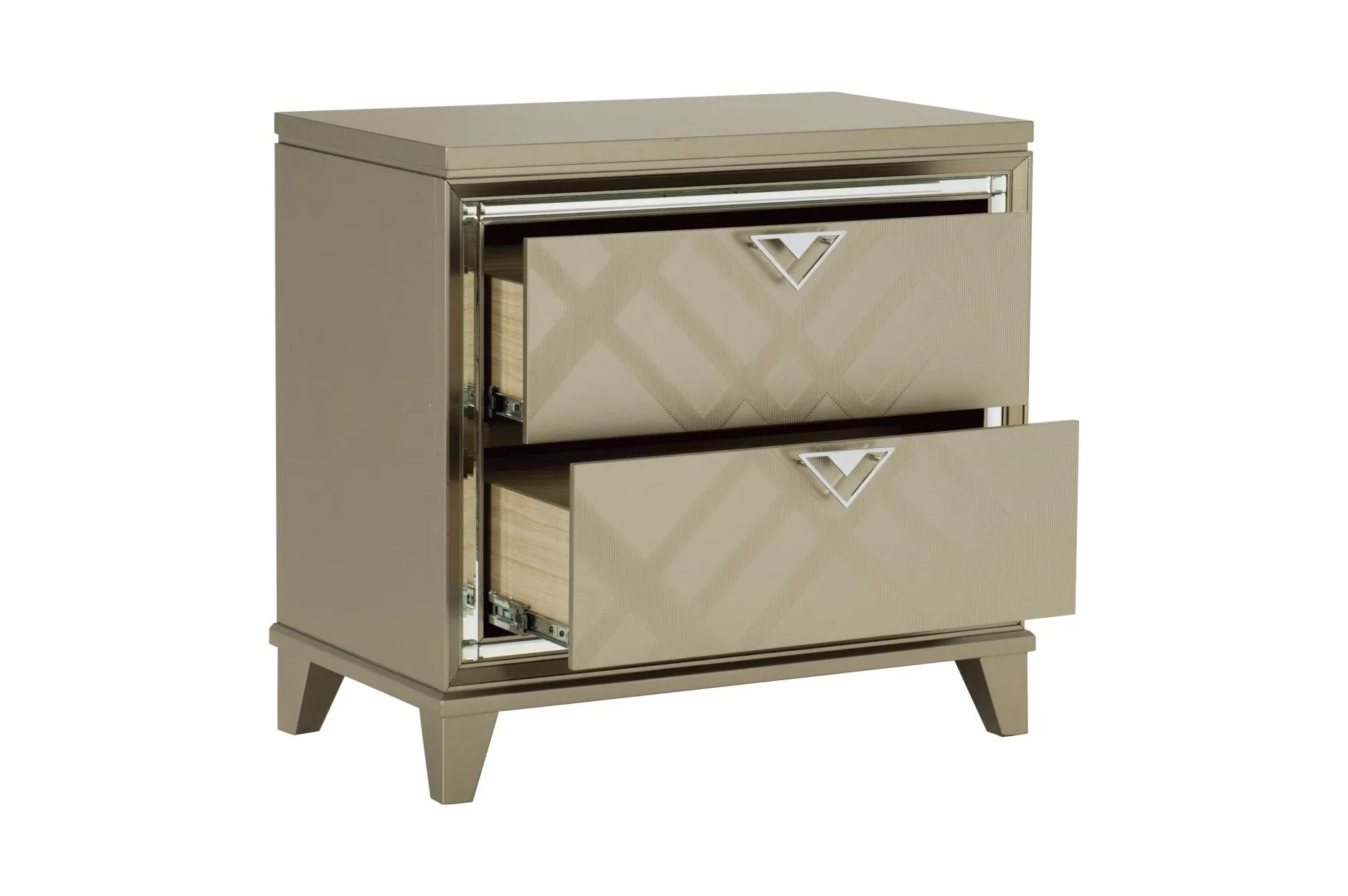 Bijou Bedroom Collection w/ LED back-lighting