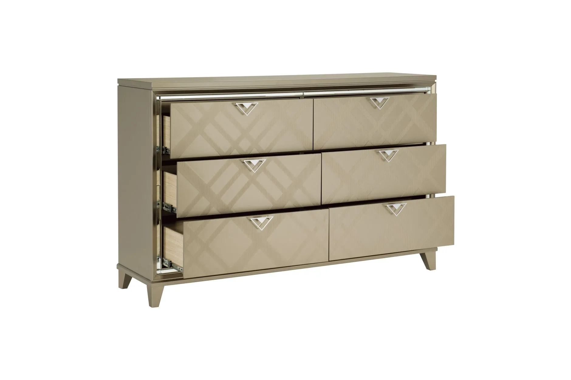 Bijou Bedroom Collection w/ LED back-lighting