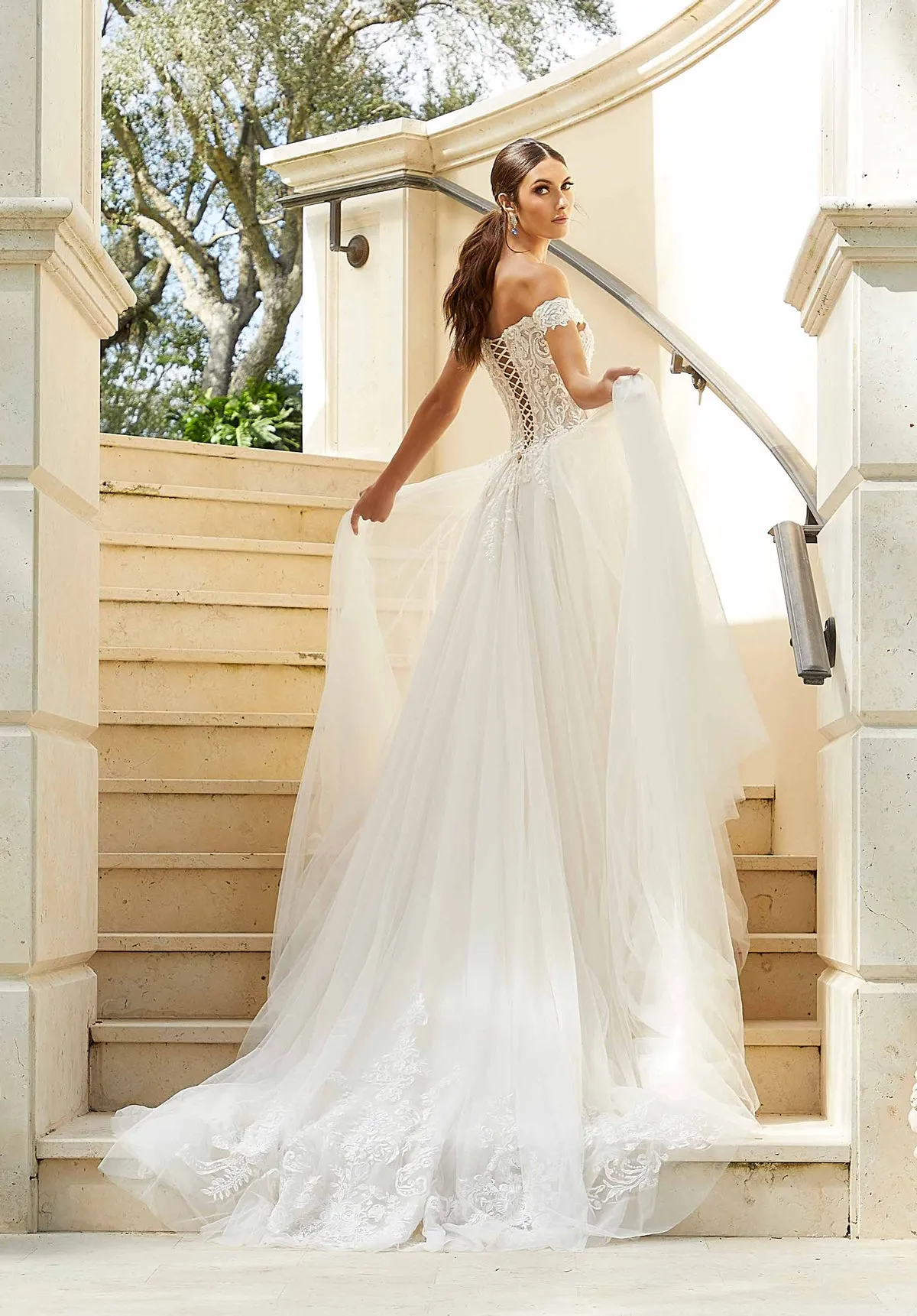 Blu - 5987 - Floretta - Cheron's Bridal, Wedding Gown