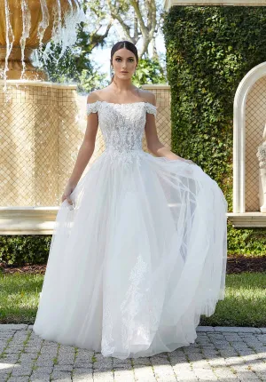 Blu - 5987 - Floretta - Cheron's Bridal, Wedding Gown