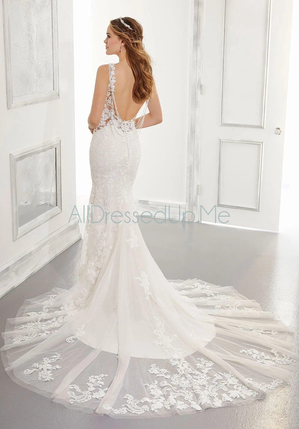 Blu - Alessia - 5863 - Cheron's Bridal, Wedding Gown