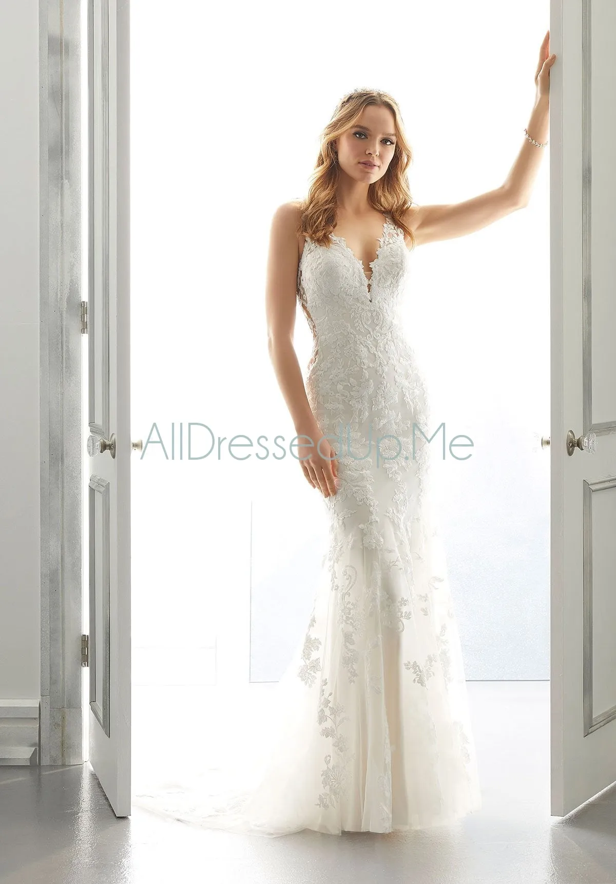 Blu - Alessia - 5863 - Cheron's Bridal, Wedding Gown