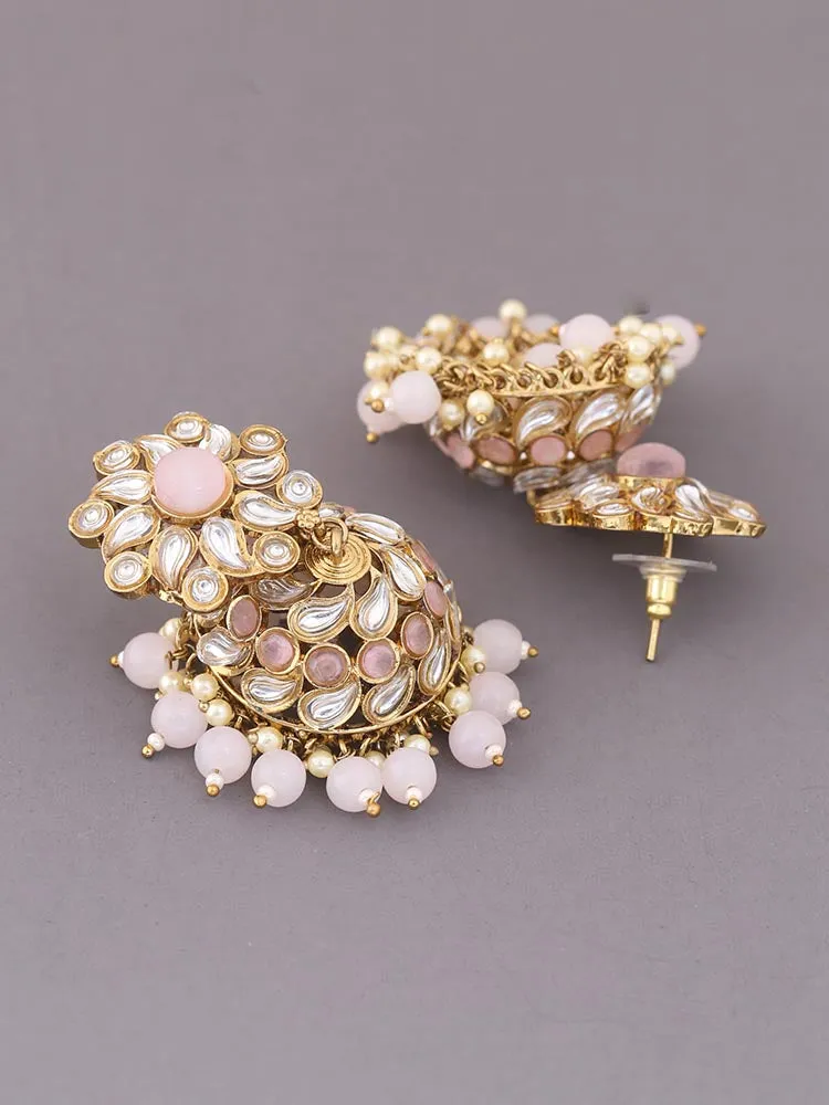 Blush Dokai Jhumkis