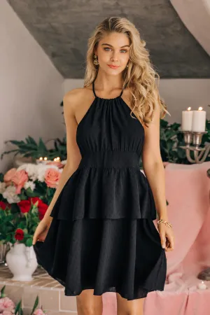 Breonna Sleeveless One Shoulder Midi Dress