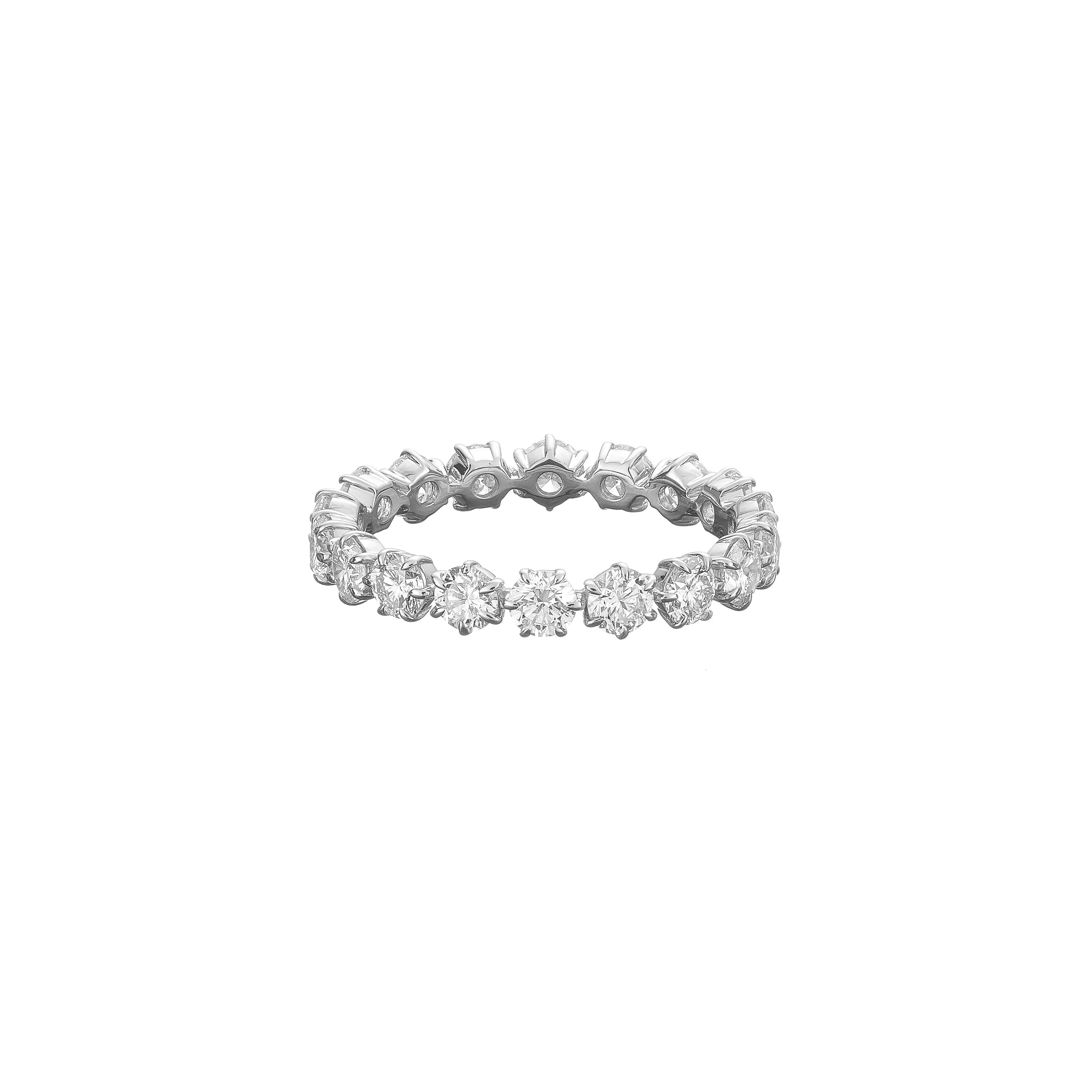 Catherine Diamond Eternity Band No. 2