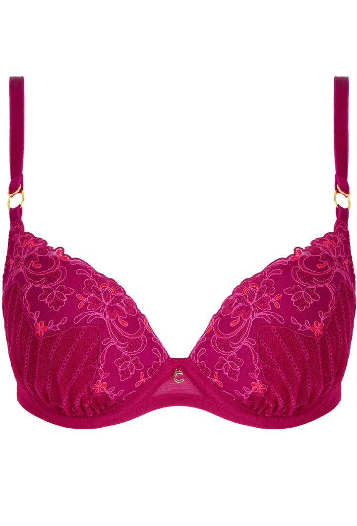CHANTELLE BRA-C13YNR Cabaret Sauvage Push Up Bra