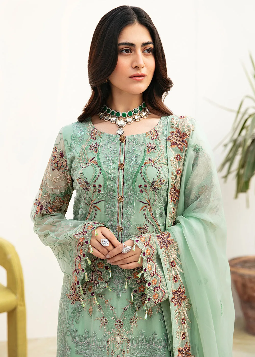Chevron Chiffon Collection Volume 8 by Ramsha | A-804