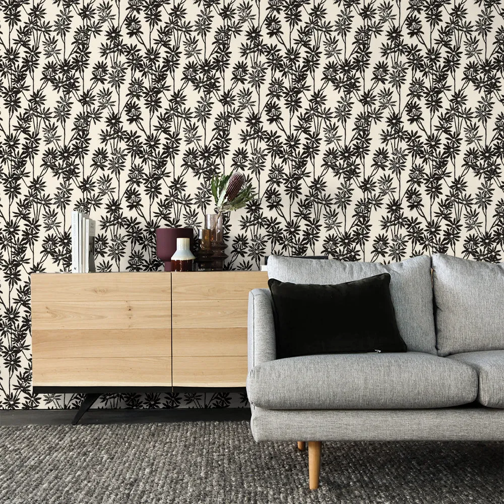 Daisy Bloom Peel and Stick Wallpaper By Novogratz