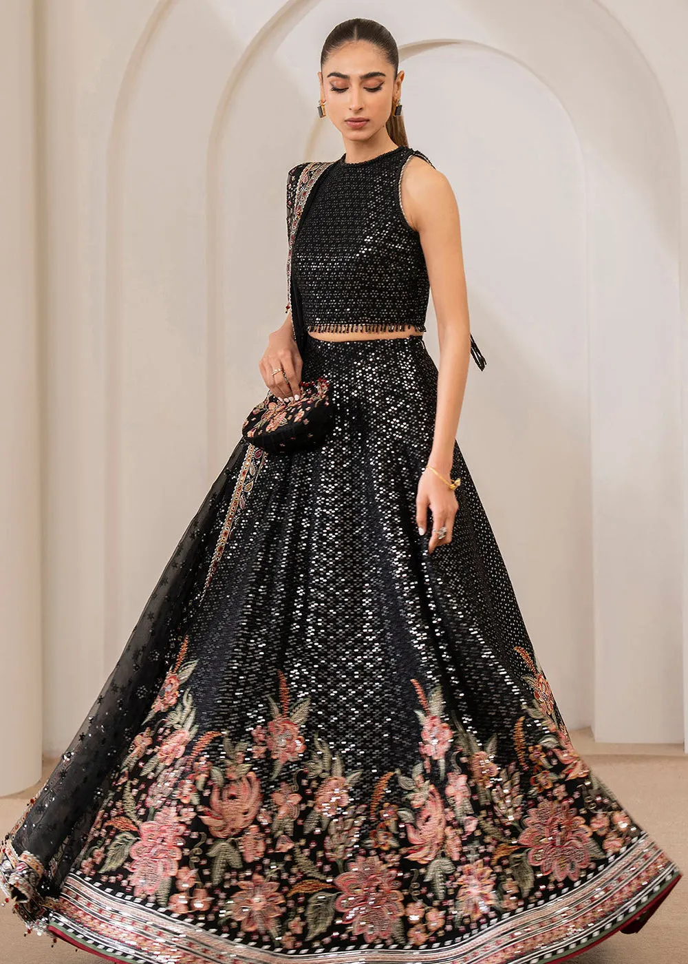 Embroidered Chiffon Wedding Formals '24 by Jazmin | UC-3029