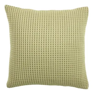 furn. Rowan Waffle 45cm x 45cm Filled Cushion Natural