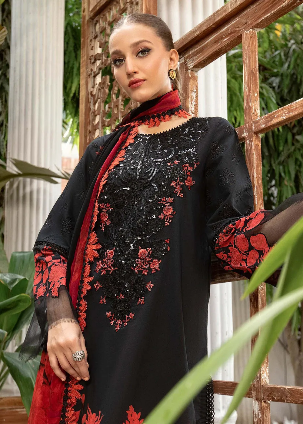 Printed Lawn Suit - Maria B - M.Prints Eid Collection 2023 - MPT-1809-B