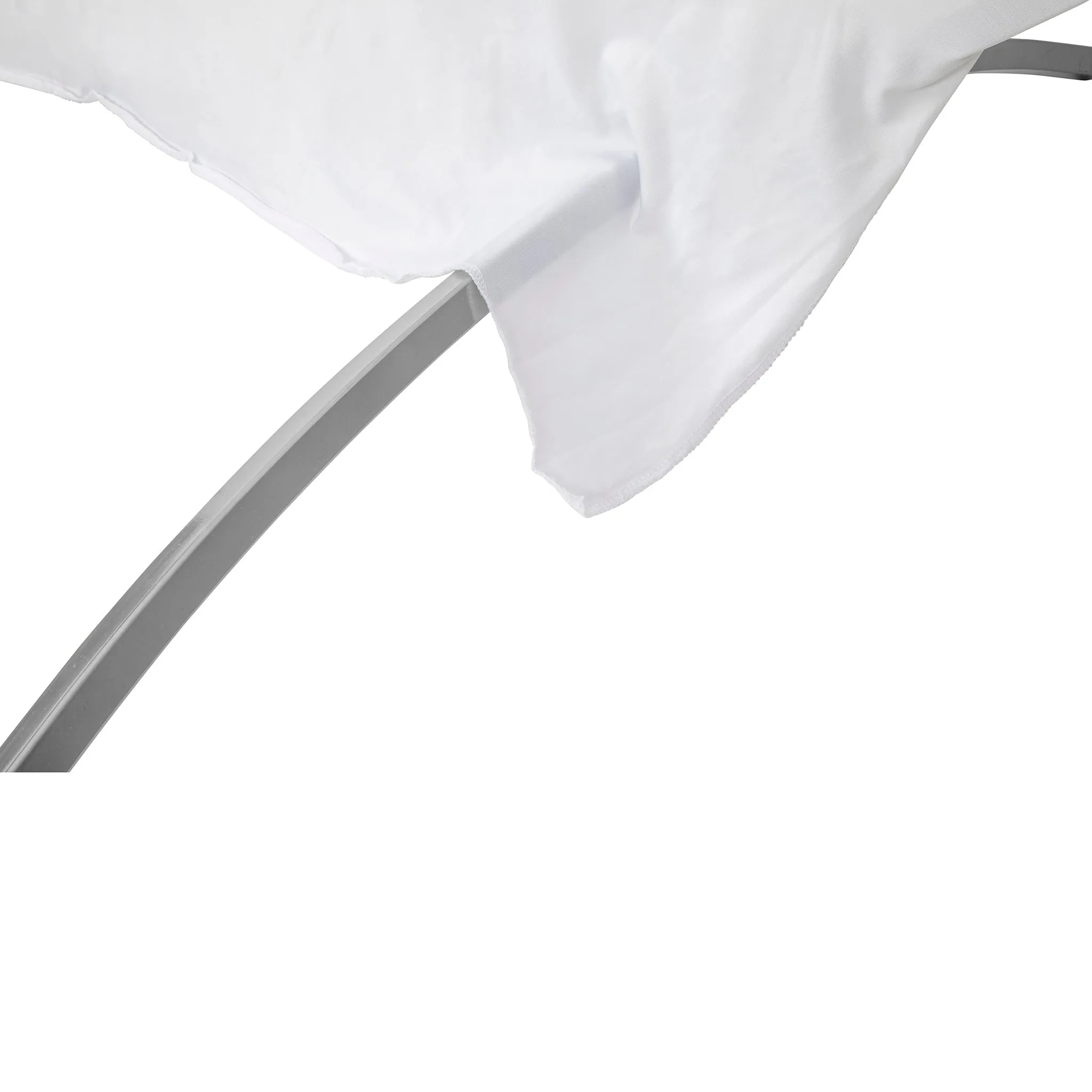 Spandex Arch Cover for Round 7.5 ft Wedding Arch Stand  - White