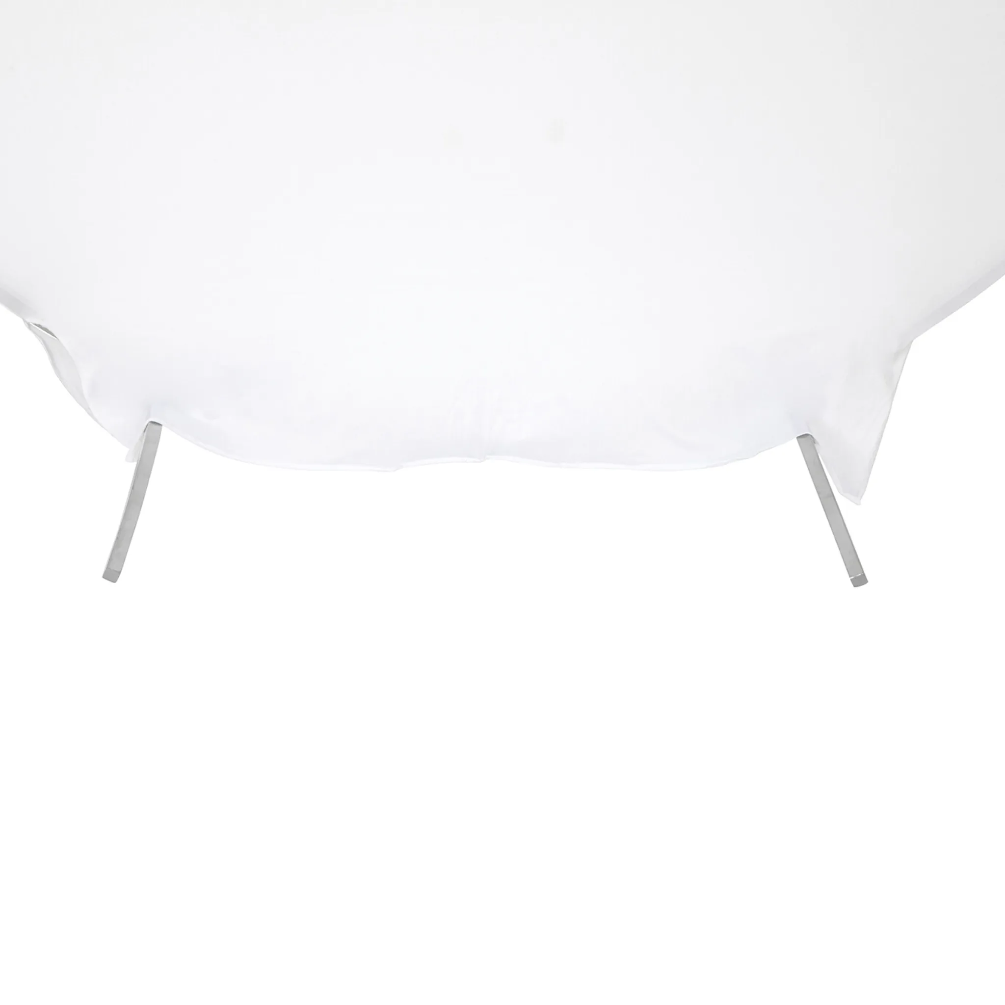 Spandex Arch Cover for Round 7.5 ft Wedding Arch Stand  - White