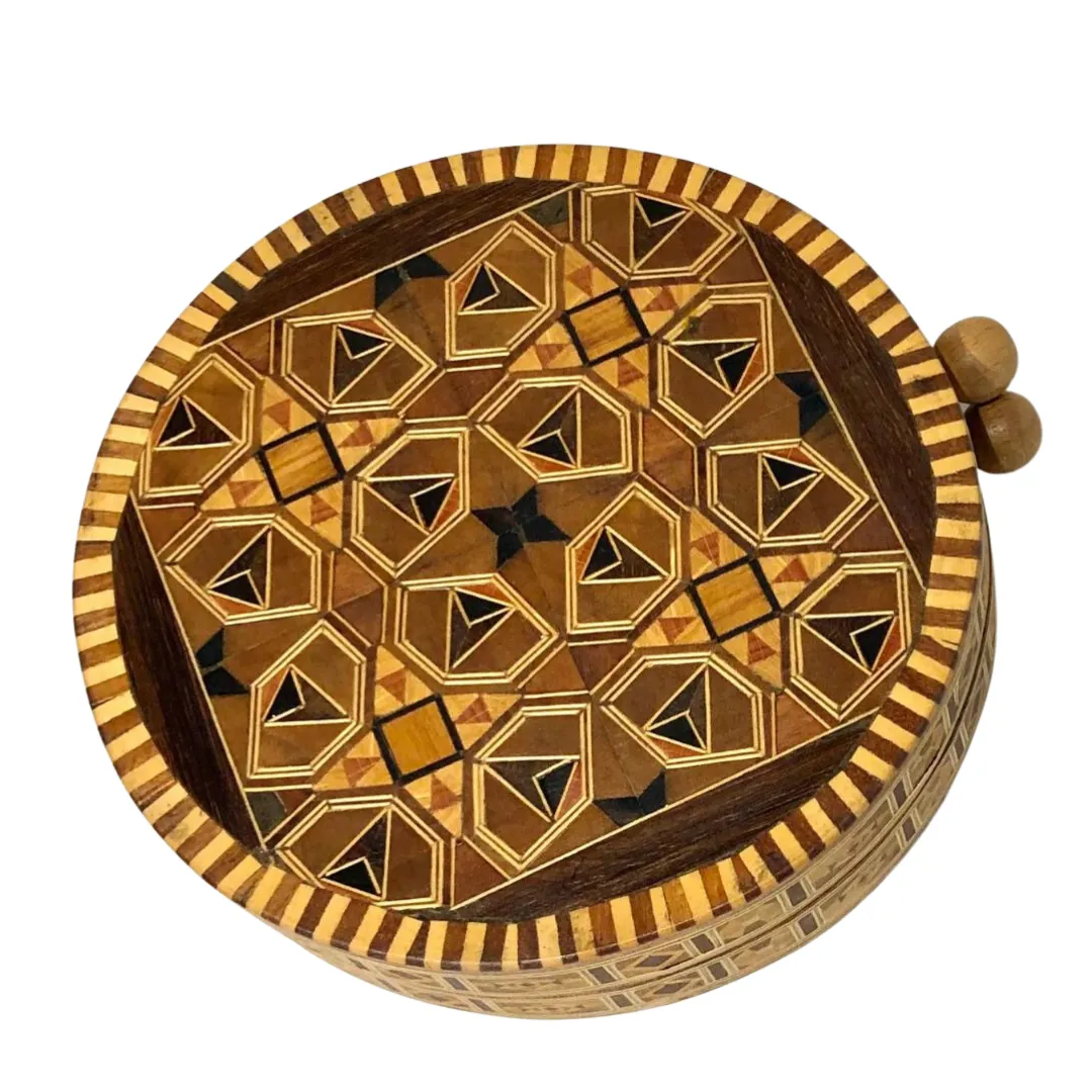 The Khan - Mosaic Round Clutch