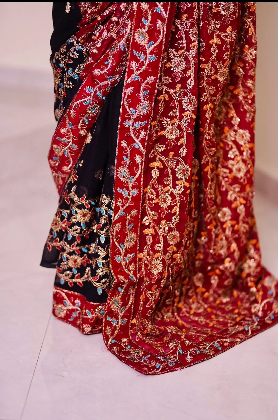 Wedding Staple: Black Maroon