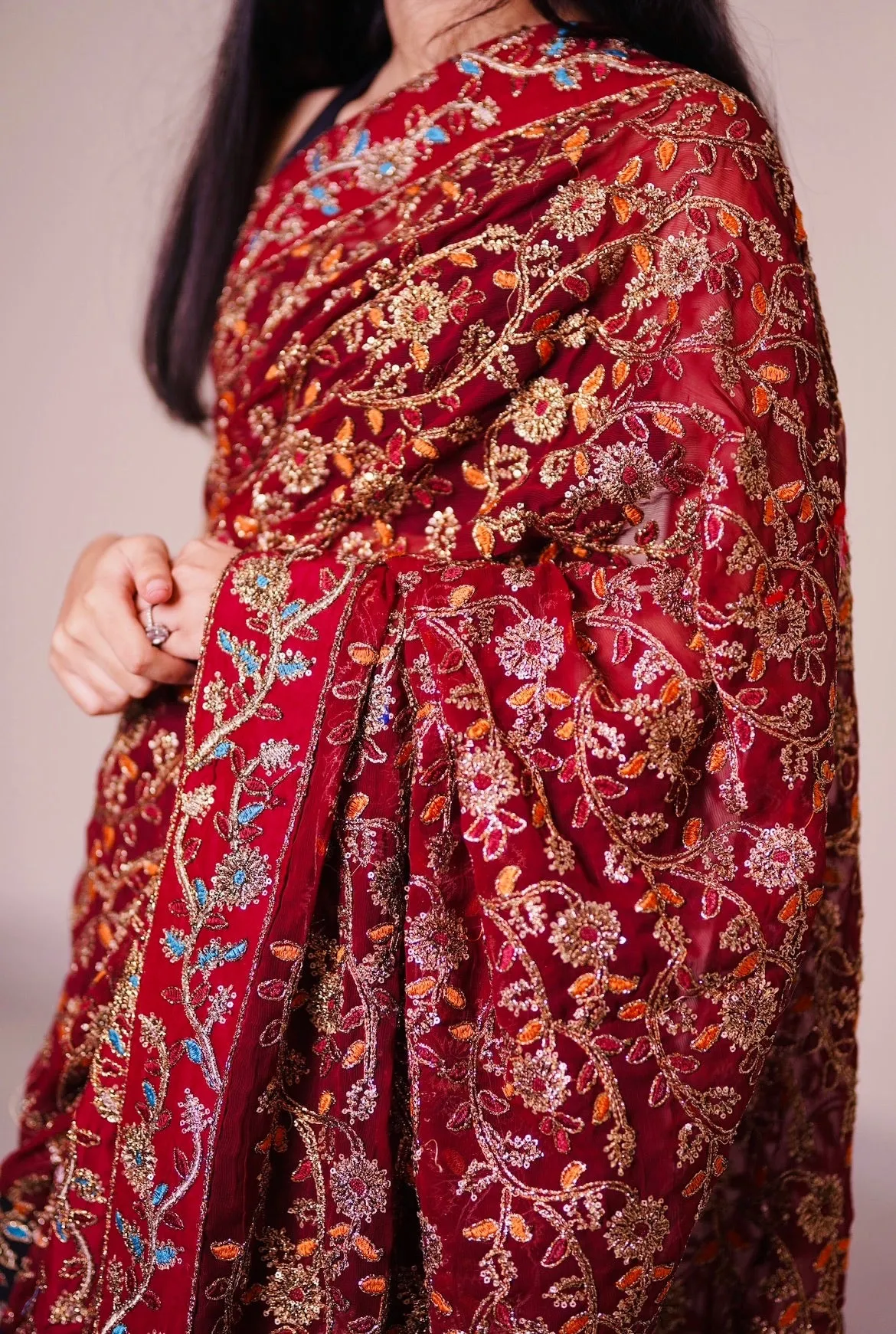 Wedding Staple: Black Maroon